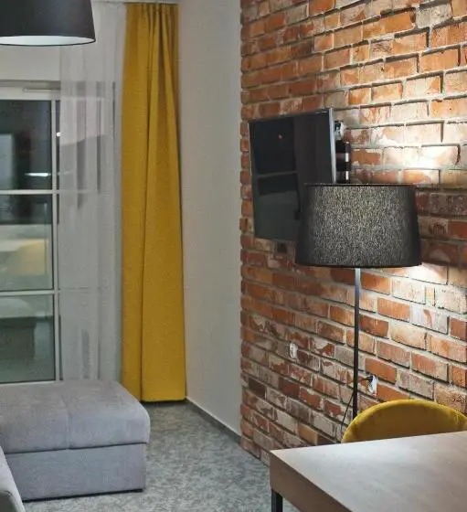 テラス付き1ベッドルームアパートメント, Apartamenty Gostyń