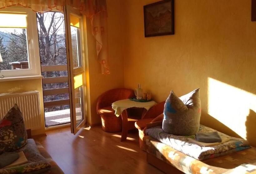 バルコニー付きデラックスルーム, Dom Wczasowy Przy Skałkach