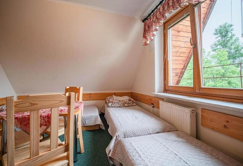 스탠다드 4인용 룸 공용 욕실, Dom Wczasowy Stanislawa