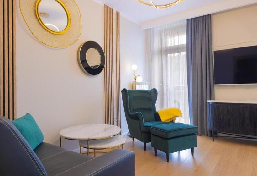 آپارتمان 1 خوابه با بالکن, Sanatorium Energetyk