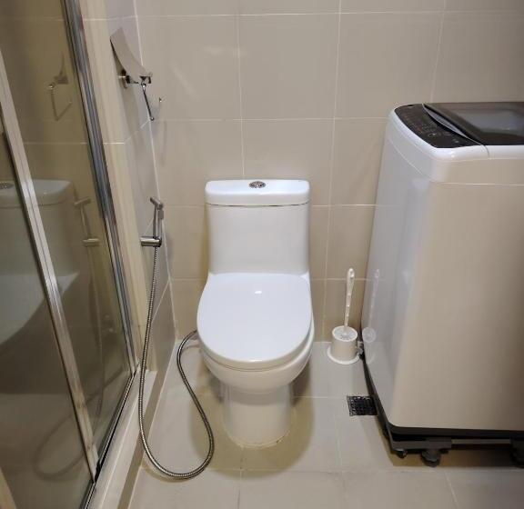 발코니가 있는 스위트, Stylish Condo Hotel Style At Fame Residences Mandaluyong