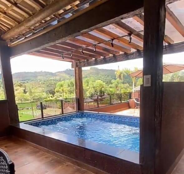 غرفة قياسية مزوَّدة بتراس, Pousada Cachoeira Do Sol