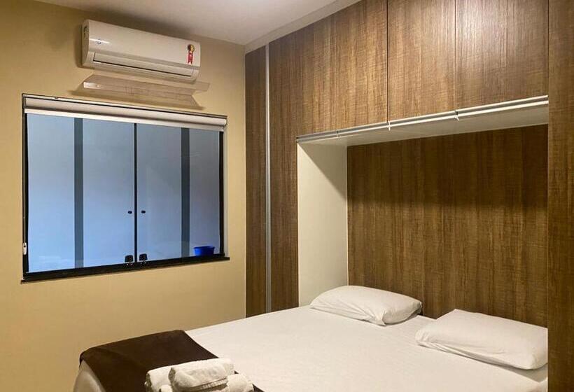 غرفة قياسية مزوَّدة بتراس, Pousada Cachoeira Do Sol