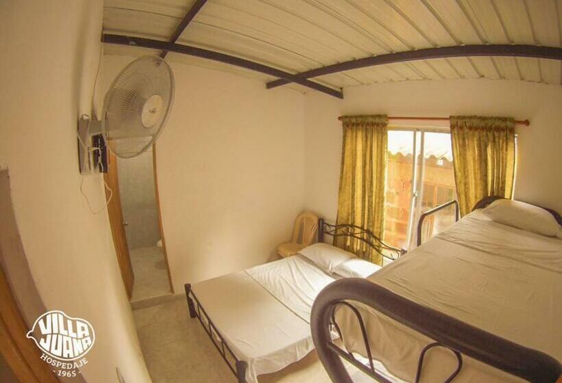 غرفة عائلية مطلّة علي الجبل, Hospedaje Y Cabañas Villa Juana