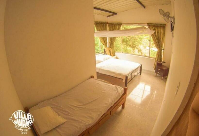 חדר סטנדרט לשלושה, Hospedaje Y Cabañas Villa Juana