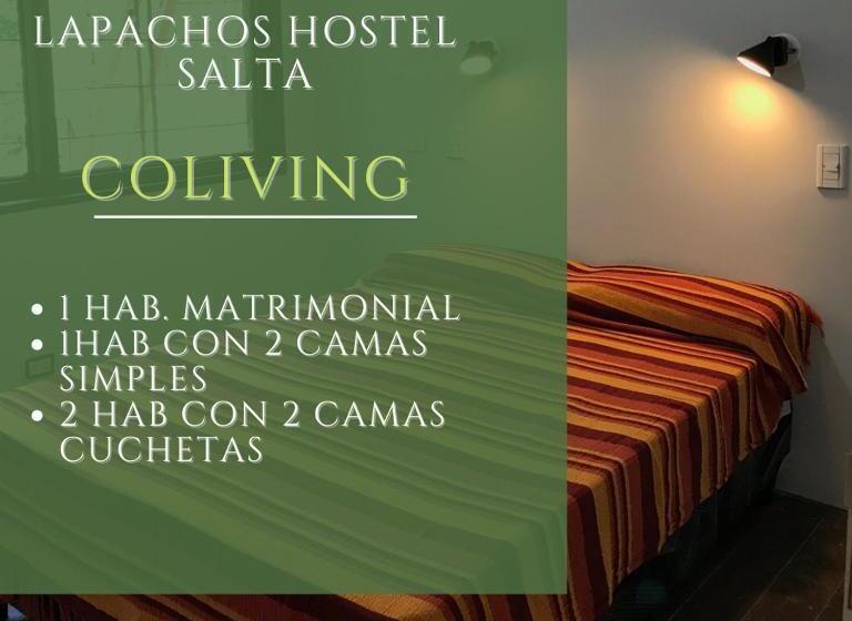 اتاق استاندارد چهار تخته, Lapacho Hostel Salta Coliving