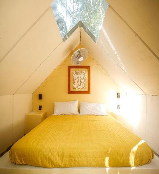 バス共有のスタンダードルーム, Glamping Bufo Alvarius Sanctuary Bacalar