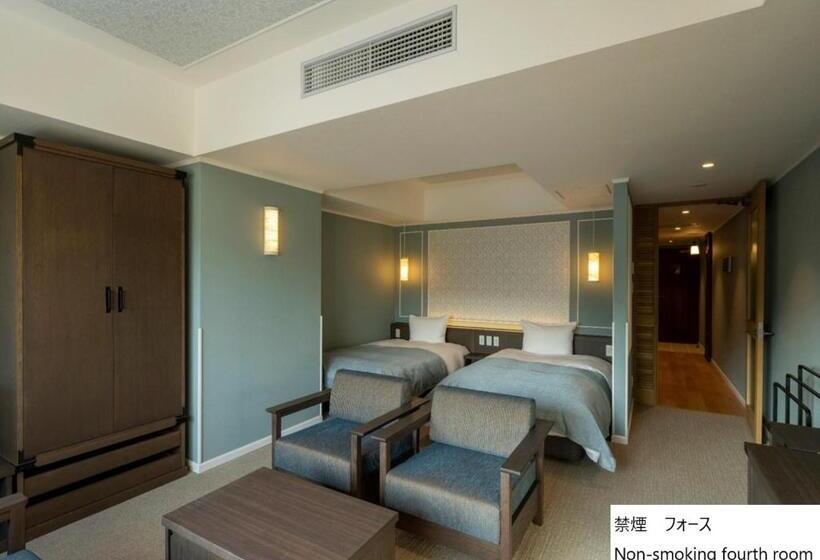 غرفة قياسية رباعية, La Vista Hakodate Bay Annex