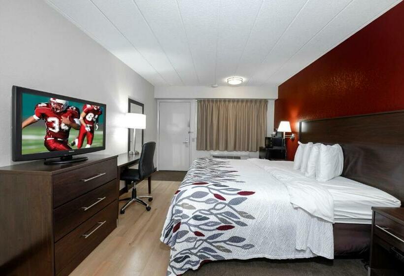 キングサイズベッドのスーペリアルーム, Red Roof Inn Bloomington  Normal/ University