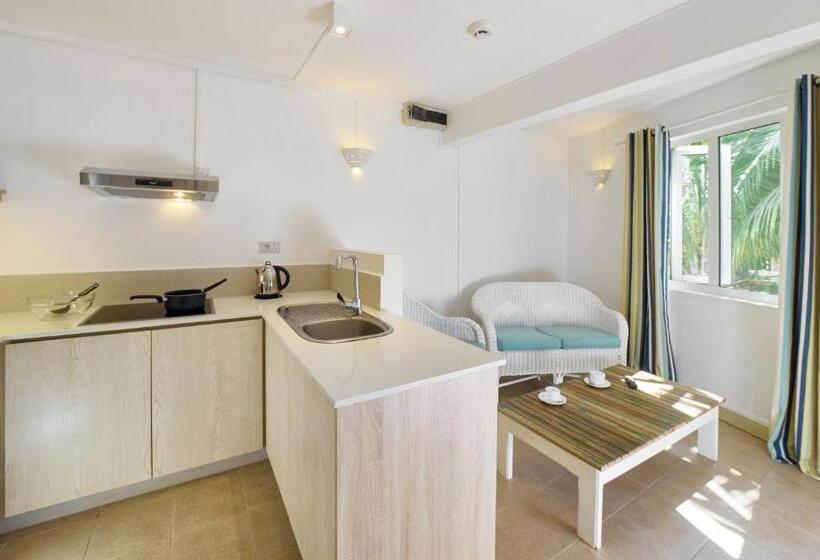 آپارتمان 1 خوابه با چشم‌انداز باغ, Le Beachclub