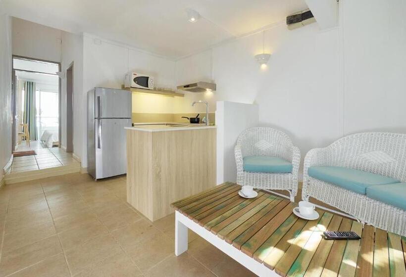 آپارتمان 1 خوابه با چشم‌انداز باغ, Le Beachclub