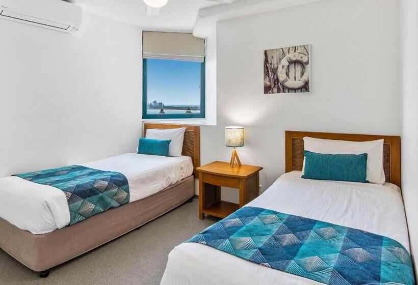 2 베드룸 이그제큐티브 아파트, Peninsular Beachfront Resort