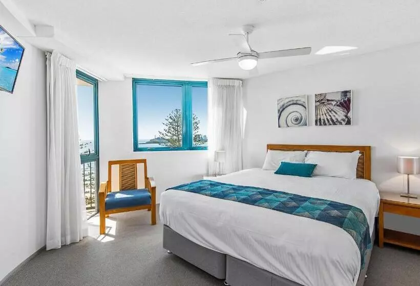 Apartamento Executivo 2 Quartos, Peninsular Beachfront Resort