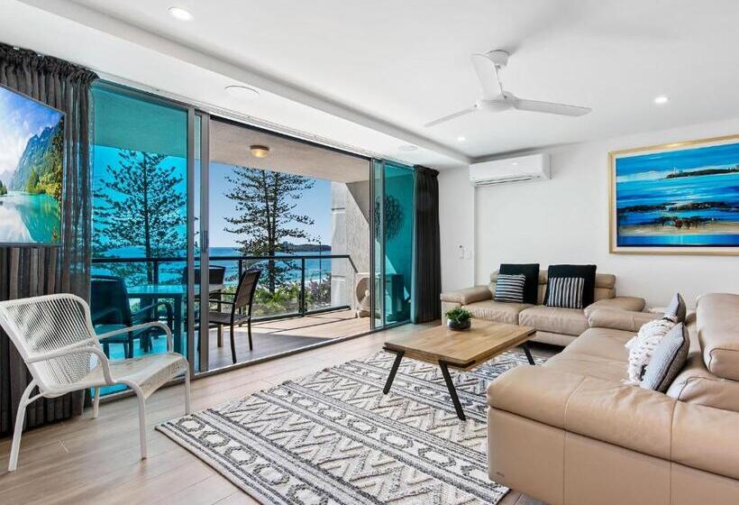 3 베드룸 이그제큐티브 아파트, Peninsular Beachfront Resort