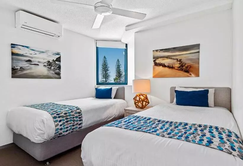 Apartamento 2 Quartos, Peninsular Beachfront Resort