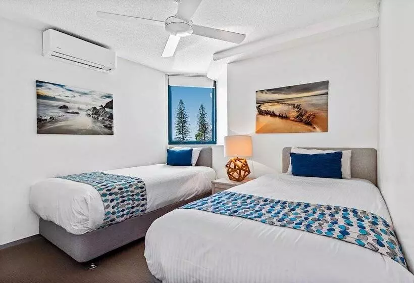 Apartamento 2 Quartos, Peninsular Beachfront Resort