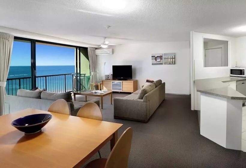 Apartamento 3 Quartos, Peninsular Beachfront Resort