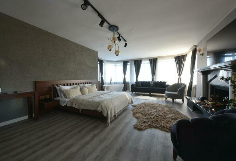 Люкс Кровать Кинг, Istanbul Airport Treekos Suite