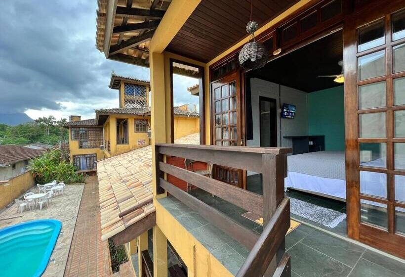 חדר דלוקס עם מיטת קינג, Pousada Trilha Da Serra