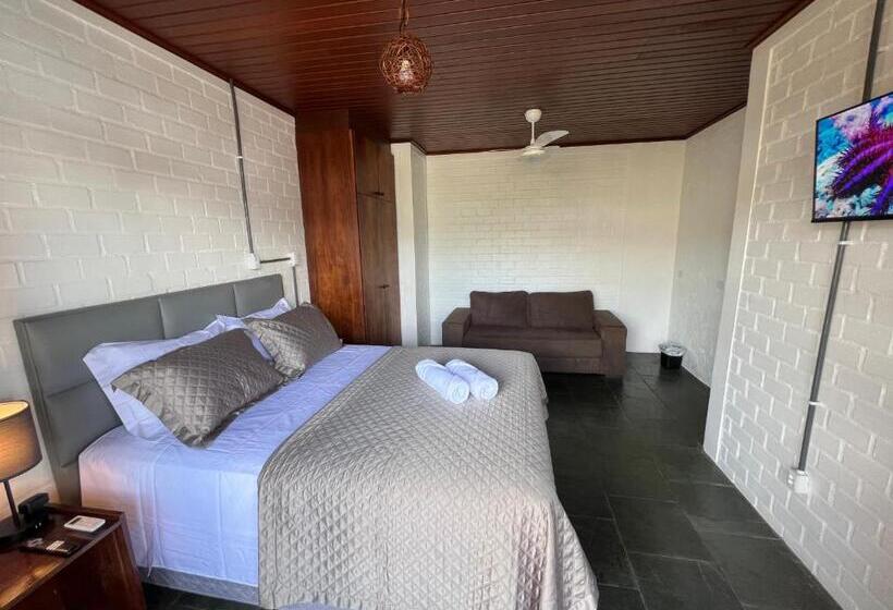 סוויטה עם מרפסת, Pousada Trilha Da Serra