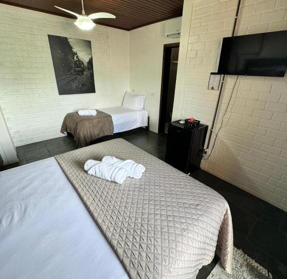 סוויטה עם מרפסת, Pousada Trilha Da Serra