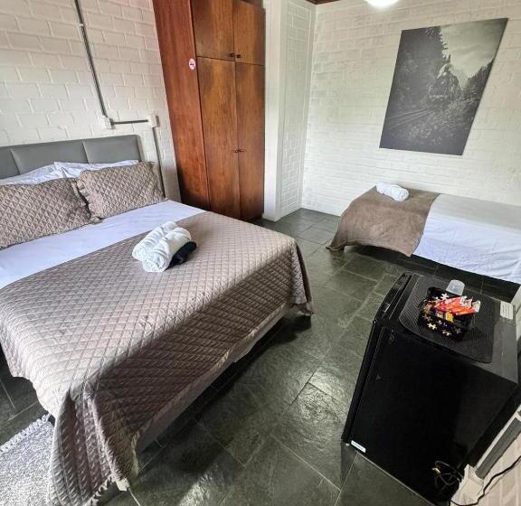 סוויטה עם מרפסת, Pousada Trilha Da Serra