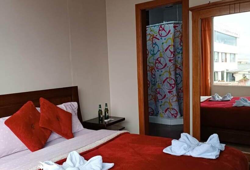 غرفة ديلوكس, Nice Hostal El Quinche