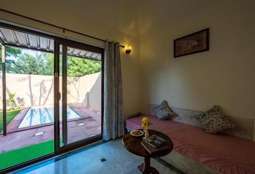 プール付き１ベッドルームヴィラ, Aangan Resort Ranthambhore   A Private Pool Villa