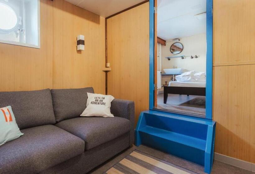 غرفة قياسية حمام مشترك, Arcona   übernachten Auf Dem Wasser   Direkt Am Bontekai