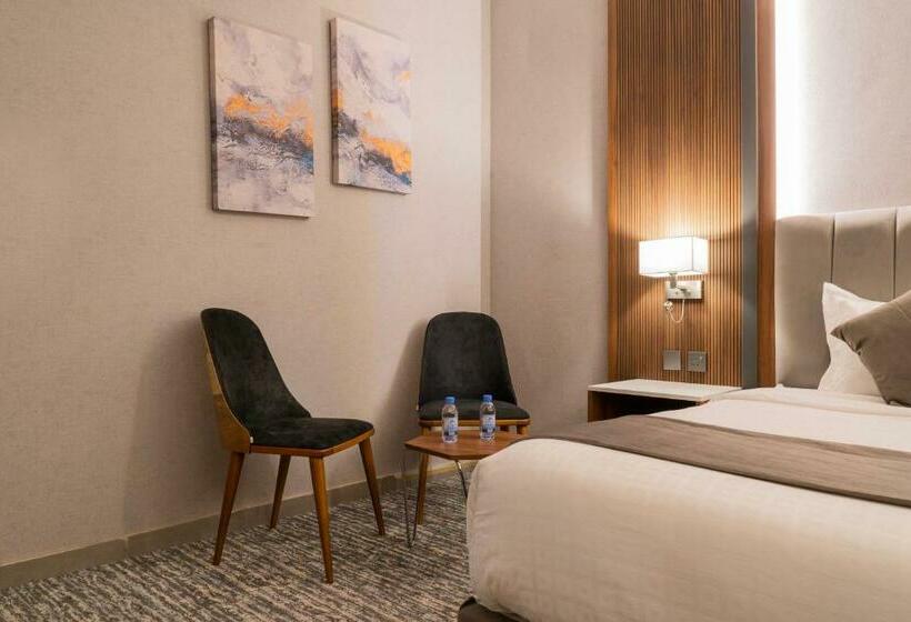 غرفة ديلوكس سرير كينج, فندق ركاز الماسي   Rekaz Diamond