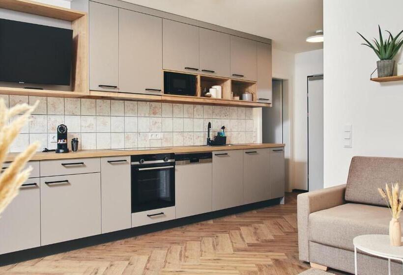 带2个卧室的公寓, Homebound Apartments Bad Goisern   Contactless Check In