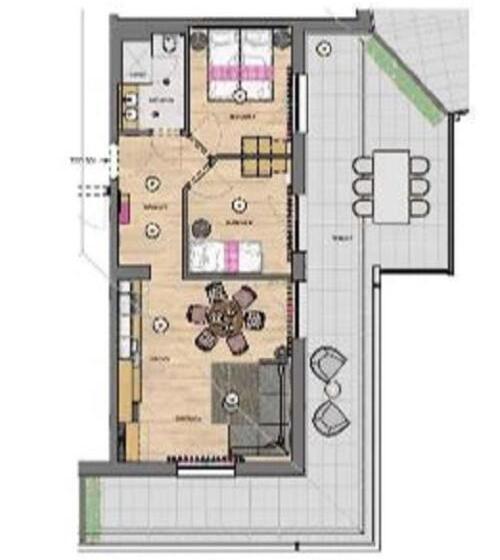 带两个卧室的顶楼公寓, Homebound Apartments Bad Goisern   Contactless Check In