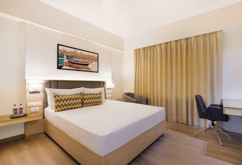 带大床的高级房间, Keys Lite By Lemon Tree Hotels Sreekanya