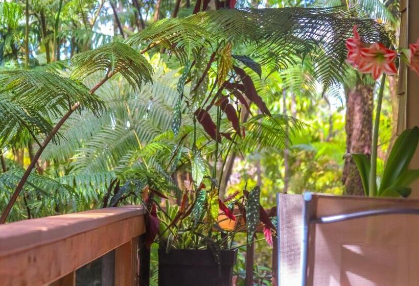 带花园景观和一个卧室的别墅, At The Craters Edge