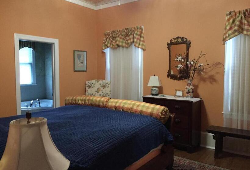 스탠다드 룸 킹사이즈 침대, Hanna House Bed & Breakfast