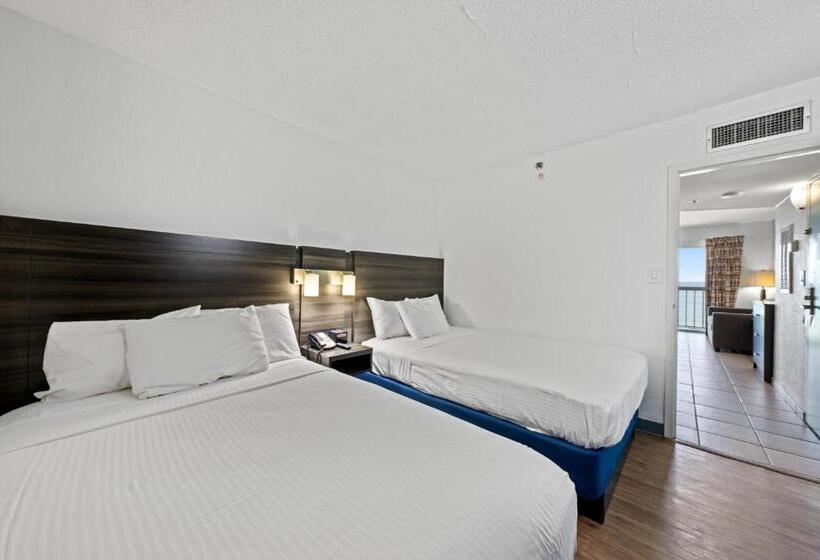 Люкс с Балконом, Surestay Studio By Best Western Virginia Beach Oceanfront