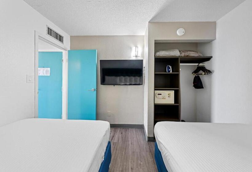 带阳台套房, Surestay Studio By Best Western Virginia Beach Oceanfront