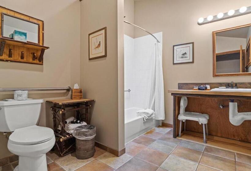 חדר סטנדרט מותאם לאדם עם מוגבלויות, Weasku Inn