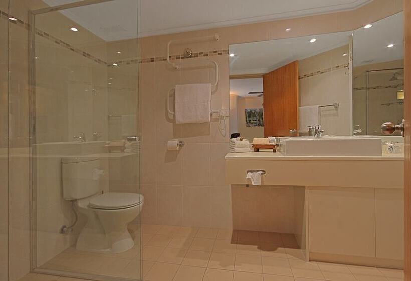 חדר דלוקס מיטת קווין, Oasis Inn Ulladulla