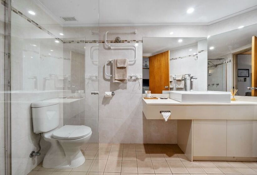 חדר דלוקס מיטת קווין, Oasis Inn Ulladulla