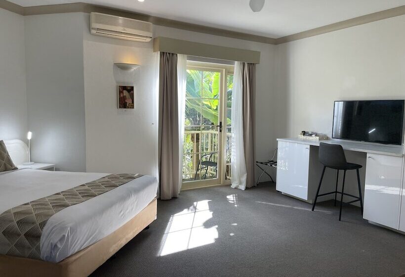 חדר דלוקס מיטת קווין, Oasis Inn Ulladulla