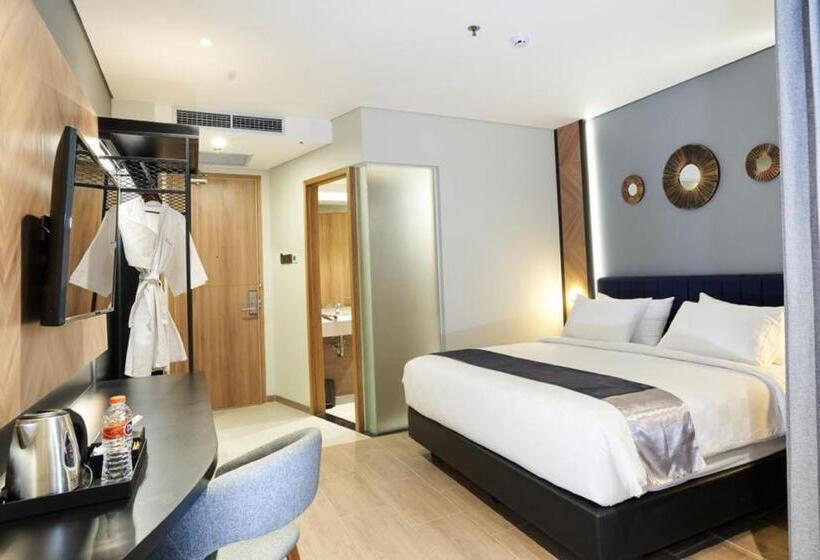 キングサイズベッドのスーペリアルーム, Cordela Suites Tasikmalaya