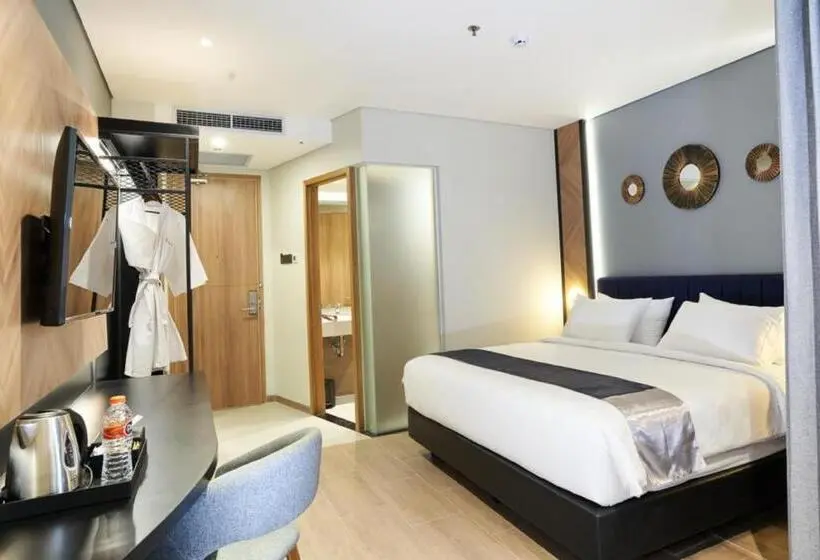 キングサイズベッドのスーペリアルーム, Cordela Suites Tasikmalaya