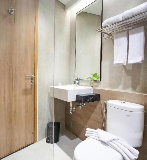 キングサイズベッドのスーペリアルーム, Cordela Suites Tasikmalaya