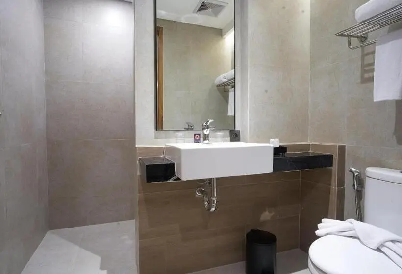 キングサイズベッドのスタンダードルーム, Cordela Suites Tasikmalaya