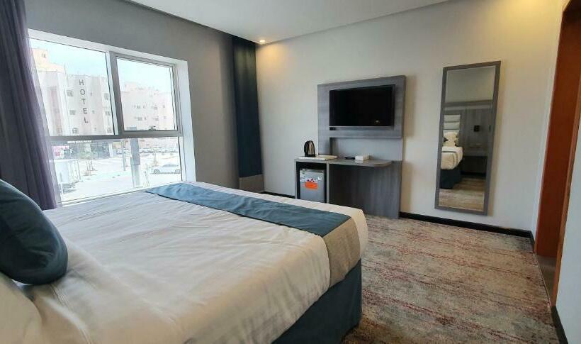 带大床的标准间, شركة الصنوبرة الفندقية فندق Pine In