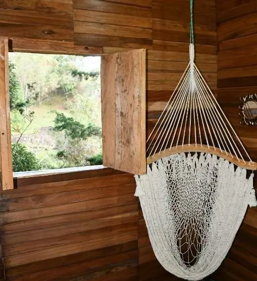 ガーデンビューのスタンダードバンガロー, Glamping Ancestros Ecoparque