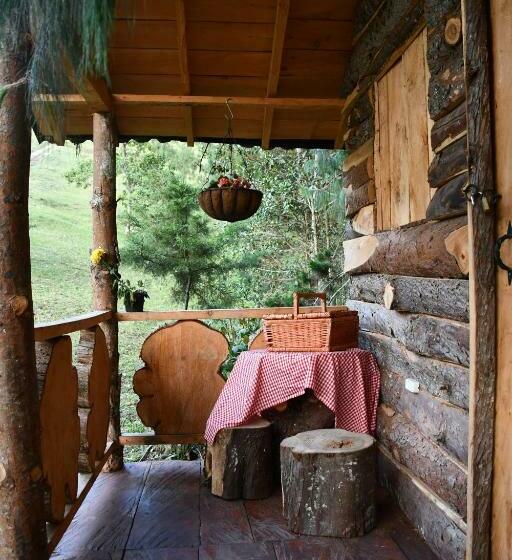 스탠다드 방갈로 정원 전망, Glamping Ancestros Ecoparque