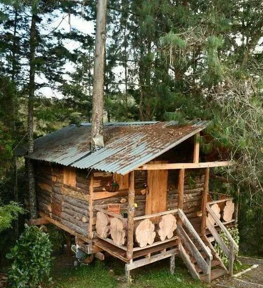 ガーデンビューのスタンダードバンガロー, Glamping Ancestros Ecoparque