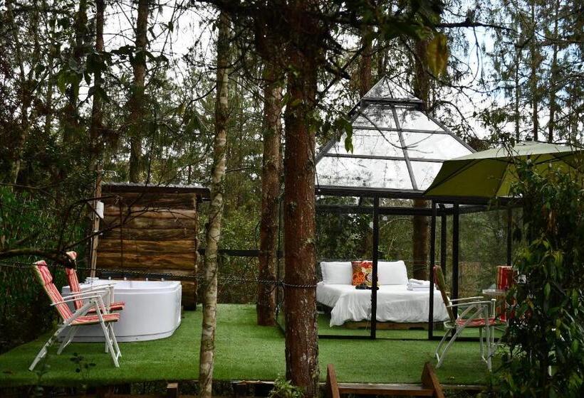 디럭스 스위트, Glamping Ancestros Ecoparque